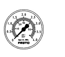 FESTO壓力表特點和適應性MAP-40-4-1/8-EN