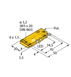 ?介紹德國turck電容式傳感器2620126的機械數據