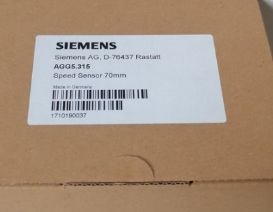 AGG5.315現貨SIEMENS西門子轉速傳感器